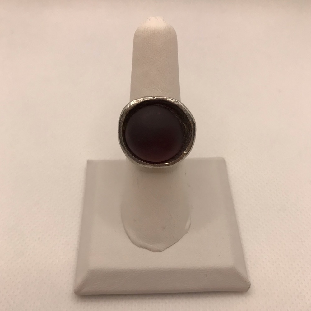 Handcrafted Silver Ring Size 7